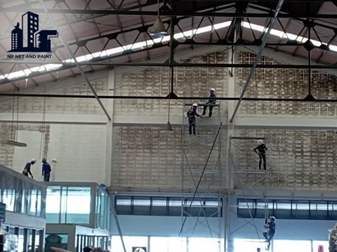 รับเหมาทาสีภายนอก-ภายใน